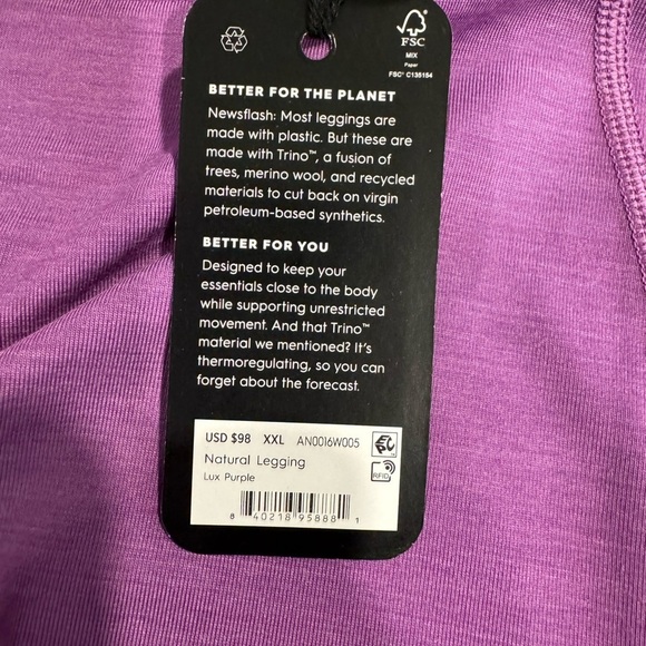 allbirds Women's Natural Legging
Capri Sz : XXL - Picture 8 of 9